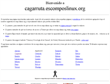 Tablet Screenshot of cagarruta.escomposlinux.org